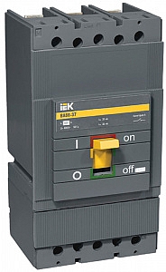 Выключатель автоматический трехполюсный 3п 3p 400А ВА88-37 35кА (SVA40-3-0400) ПАСПОРТ IEK