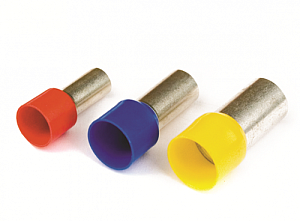 Наконечник-гильза изол. 16кв.мм дл. 14мм син. (уп.100шт) 