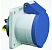 Розетка встраиваемая 16A 3п(2P+PE) 6ч, 230В, IP44 75x75 Quick-Connect Bals 13686