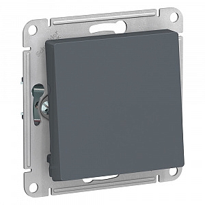 Переключатель одноклавишный Atlasdesign скрытой установки 10А проходной механизм грифель ATN000761 S