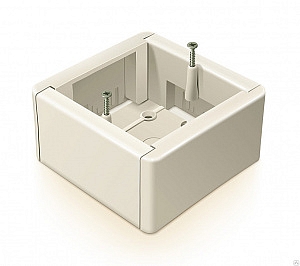 Коробка распределительная универсальная (КМКУ) открытой установки 88*88х44мм IP20 GE40231-01 Greenel