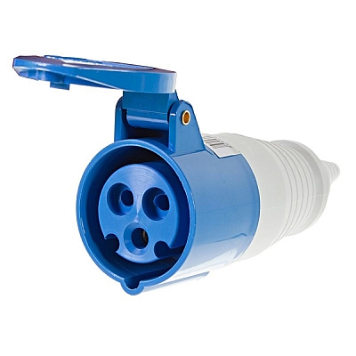 Розетка кабельная 16А 3п(2Р+Е) 6ч, 24В, IP44 Bals 4528