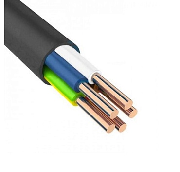 Кабель ВВГнг(А)-LS 5х1,5 ок(N,PE)-0,66 кВ
