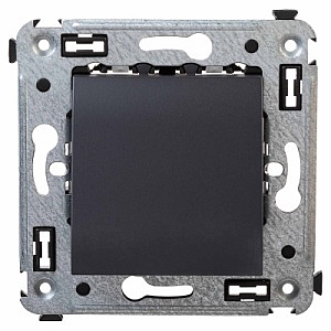 Вывод кабеля из стены "Avanti", "Черный матовый"