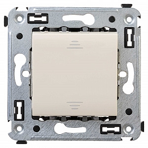 Инвертор перекрестный одноклавишный Avanti скрытой установки в стену (сх.7) Ванильная дымка 4405123 
