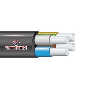 Кабель АВВГ 4х6 ЭЛПРОМ
