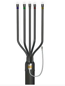 Муфта концевая 5ПКВ(Н)Тпб-1 (70-120) с наконечниками (пластик с броней