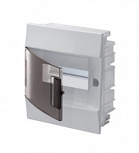 Бокс в нишу Mistral41 8М прозрачная дверь (c клеммами) 1SLM004101A2202 ABB