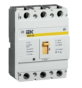 Выключатель автоматический 3п 125А 15кА ВА44 33 