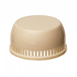 Звонок электронный Зуммер 1-04 (2ТК) двухтональный без кнопки проводной 220В корпус КРУГЛЫЙ 00-00000