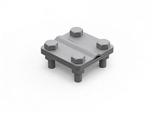 Соединитель пруток - полоса, 57х80 мм  Jupiter NG3101 DKC