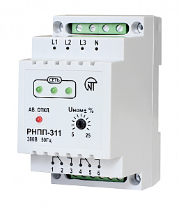 Реле напряжения РНПП-311 380В 50Гц от перекоса и последовательности фаз, Novatek Electro