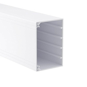 Короб с крышкой белый с направляющими для установки разделителей TA-GN "In-liner Classic" 120x80 017