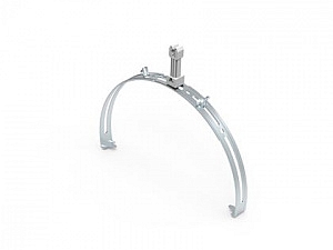 Коньковый регулируемый зажим с пластиковым держателем код ND2204 DKC