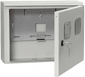 щит ЩУ (учетный) 1/2-0 с окном У1 IP54 серый MKM51-N-02-54  IEK