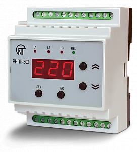 Реле напряжения РНПП-302 380В 50Гц от перекоса и последовательности фаз, электронное, Novatek Electr