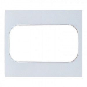 Рамка для розеток и выключателей Стокгольм 2 поста белый EYM-G-304-10 EKF PROxima