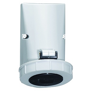 Розетка настенная 32А 4п(3P+PE) 7ч, 500В, IP67 фланец 126х83 Bals 1150