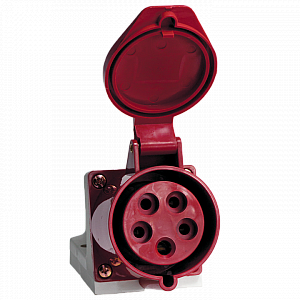 Розетка кабельная силовая стационарная наружная 135 3Р+РЕ+N 63А 380В IP67 (ps-135-63-380) EKF