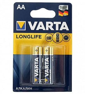 Элемент питания   LR6 (AA) Long Life 1.5В бл/2 4106113412 VARTA