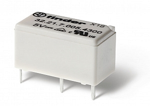 Реле ультратонкое электромеханическое 1CO 6A контакты AgNi 24В DC (чувствит.) RTII 345170240010   / 