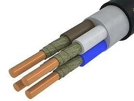 Кабель ВВГнг(А)-FRLS 4х1,5(PE)-0,66кВ