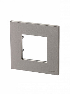 Рамка для розеток и выключателей 1 пост 2 модуля Zenit шампань N2271 CV 2CLA227100N1901 ABB