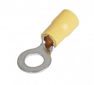 Наконечник кольцевой изолированный НКИ 5.5-5 кольцо 4-6 мм желтый (уп./100 шт) 084-04-10/084-04-010 