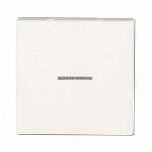 Клавиша одинарная с индикацией Ecoprofi белый EP490KOWW JUNG