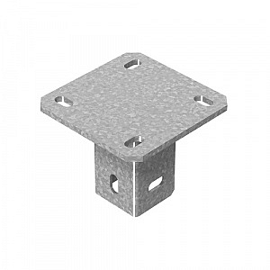 Потолочное крепление одинарное для средних нагрузок 30х50 мм (3,0 мм) (гальваника) ПКО(СН)эг-3 85491