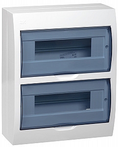 Бокс ЩРН-П 24 модулей навесной пластик IP41 327*270*102 (MKP12-N-24-40-10) IEK