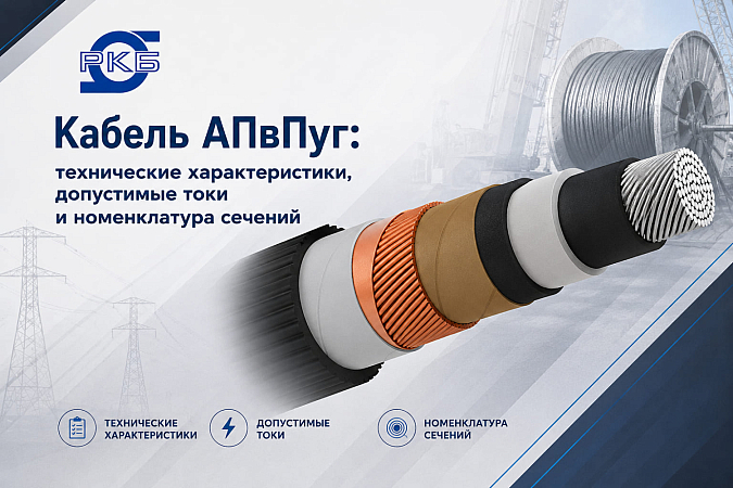 Кабель АПвПуг: технические характеристики, допустимые токи и номенклатура сечений