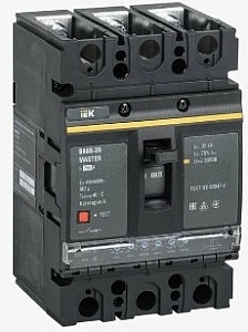 Выключатель автоматический 3п 250А 35кА ВА88-35 MASTER электр. расцеп. 